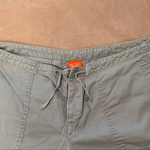 Nike Gray Drawstring Capris